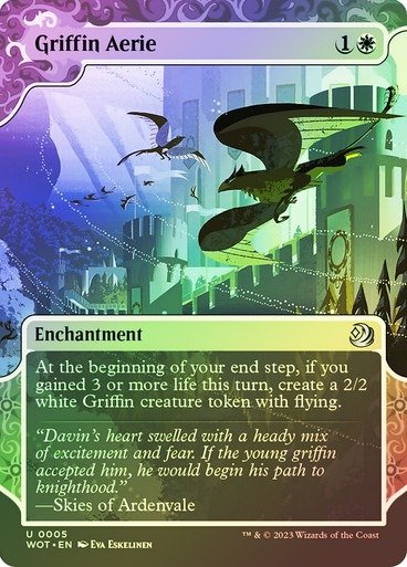 Producto - Griffin Aerie Foil  Enchanting Tales