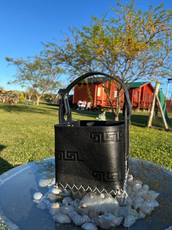 Producto - CANASTA MATERA CUERO 4X4 - 2