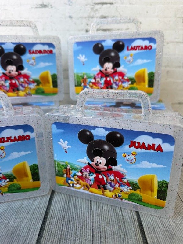Producto - Valijita Plástica  GLITTER - 10