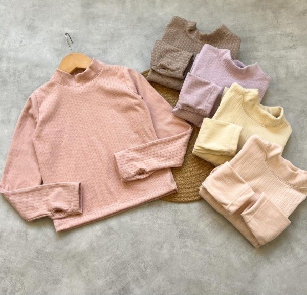 Producto - Media Polera Acanalada Dedal (POL-16)