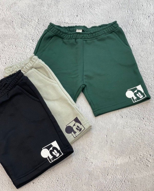 Producto - Short algodon bebe varon mickey