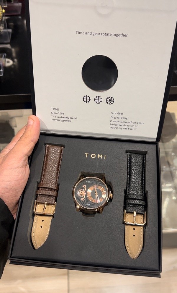 Producto - Reloj Tomi Luxury Black Gold