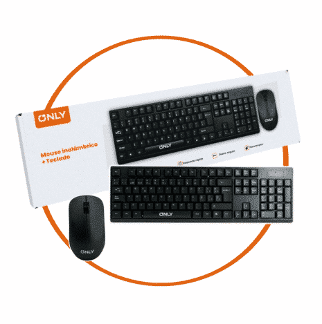 Producto - teclado mas mouse inalambrico only