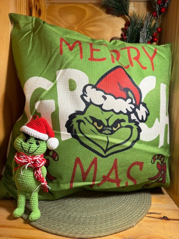 Producto - Funda navideña - Grinch G8 (Efectivo: 14.000)