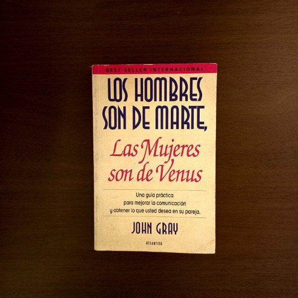 Producto - Los hombres son de Marte, las mujeres son de Venus - John Gray