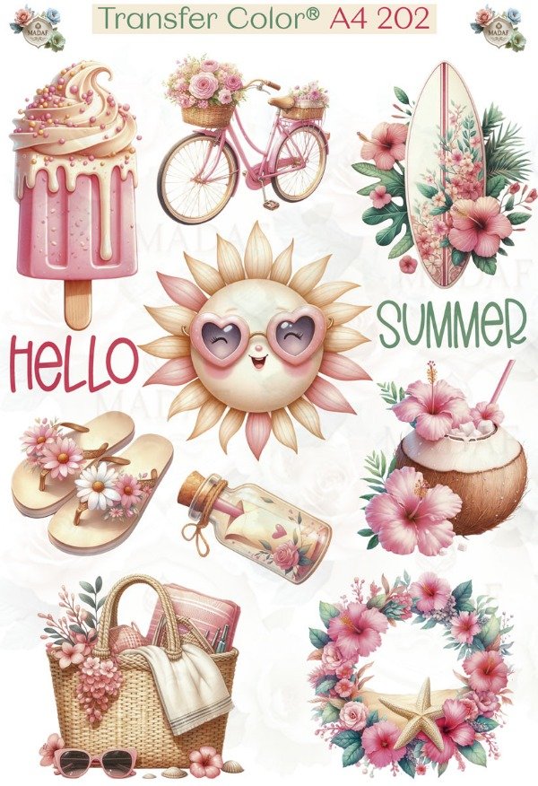 Producto - TRANSFER COLOR A4 202