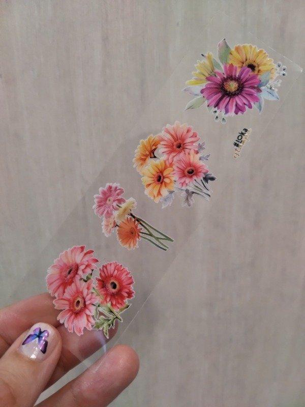 Producto - UV Tiritas 4x14cm Flores #1