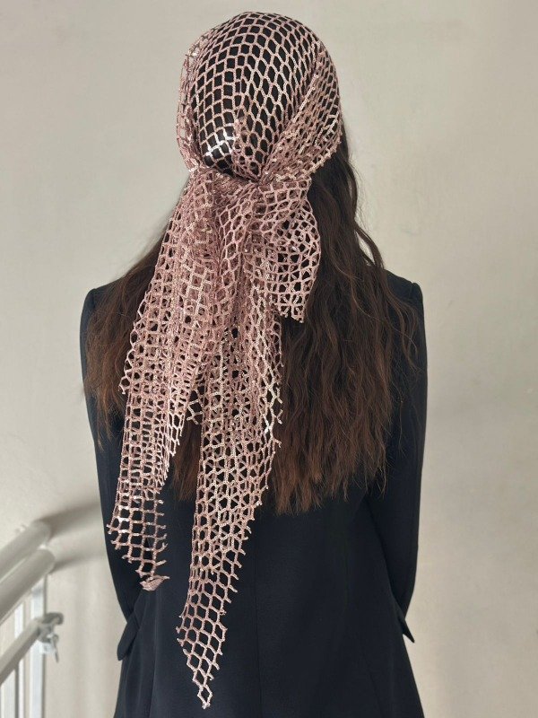 Producto - Pañuelo Brilloso Rosa