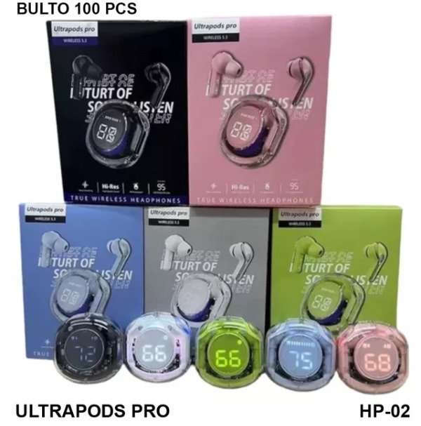 Producto - Auricular BT Ultrapods
