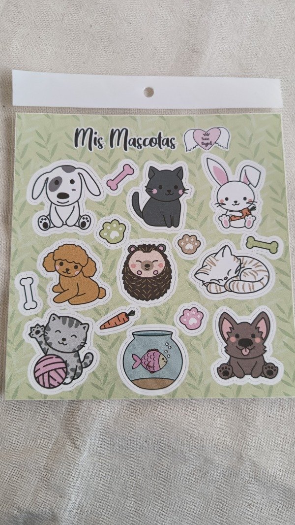 Producto - Stickers Mis Mascotas