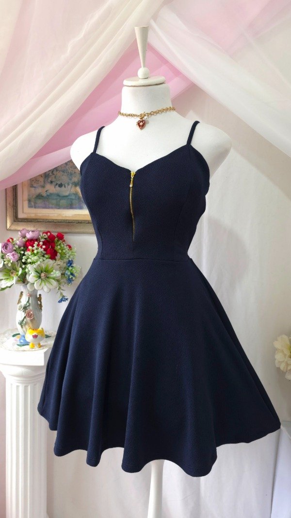 Producto - Vestido Carmin Azul! IMPORTADO NUEVO