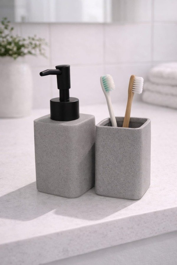 Producto - Set de Baño de Cerámica 3 Modelos Disponibles