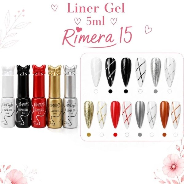 Producto - Esmalte Liner Gel Rimera Quince 5ml