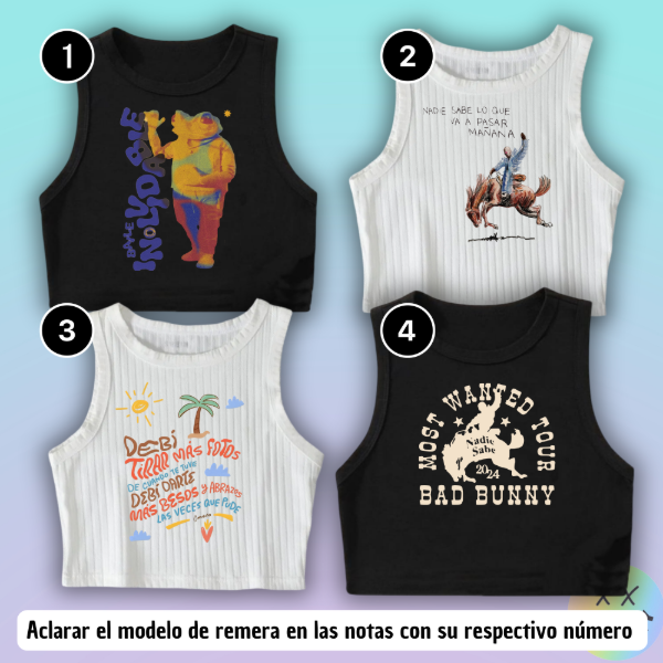 Producto - Musculosas Bad Bunny #2