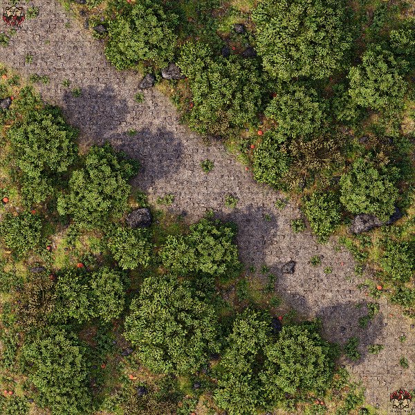 Producto - Camino en el bosque 2 XL