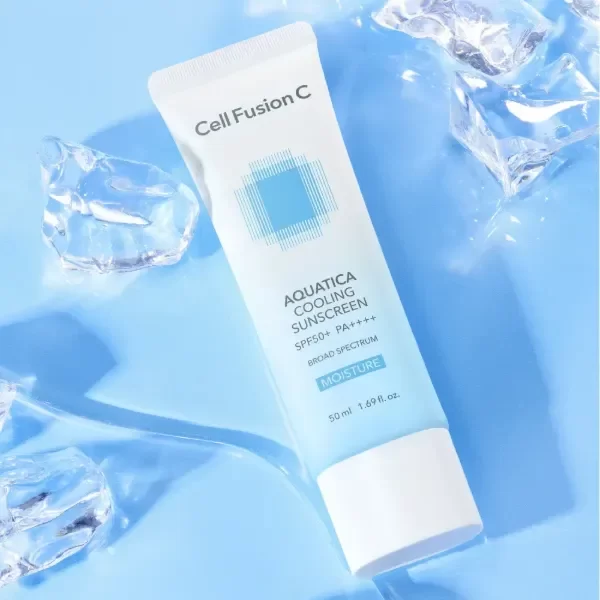 Producto - Cell Fusion C Aquatica Cooling Sunscreen SPF50 PA++++ 50ml - 0