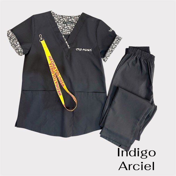 Producto - CHAQUETA INDI ARCIEL ( Negro det. Floreado )
