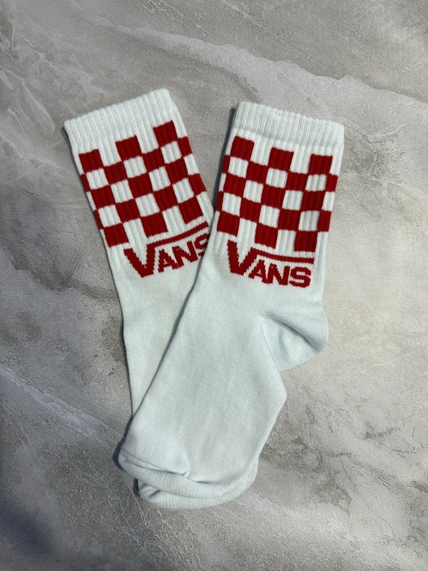 Producto - Medias blanca y roja 3/4