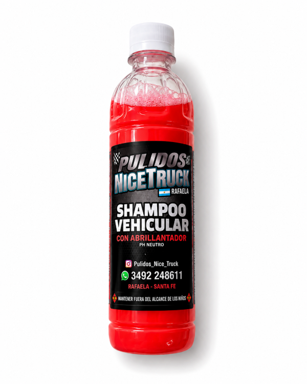 Producto - Shampoo Vehicular con Abrillantador Nice Truck