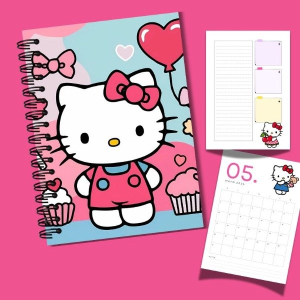 Producto - Planner Kitty 2026 M2