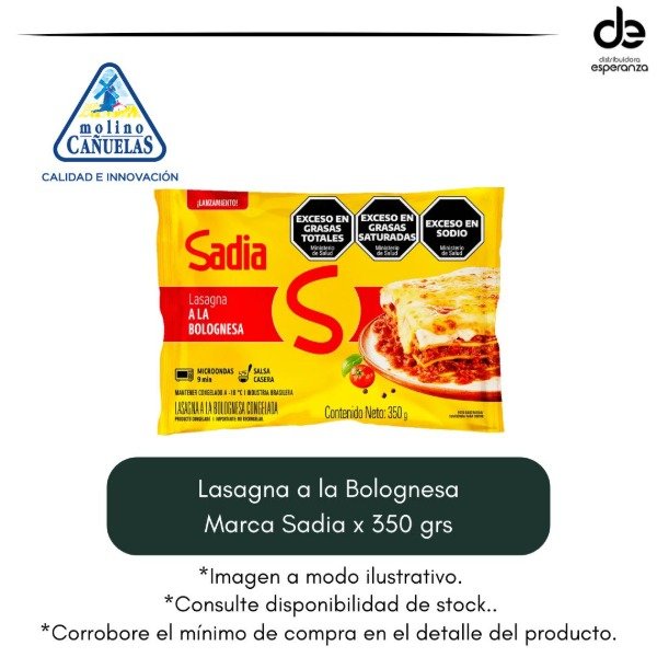Producto - Lasagna a la bolognesa Sadia