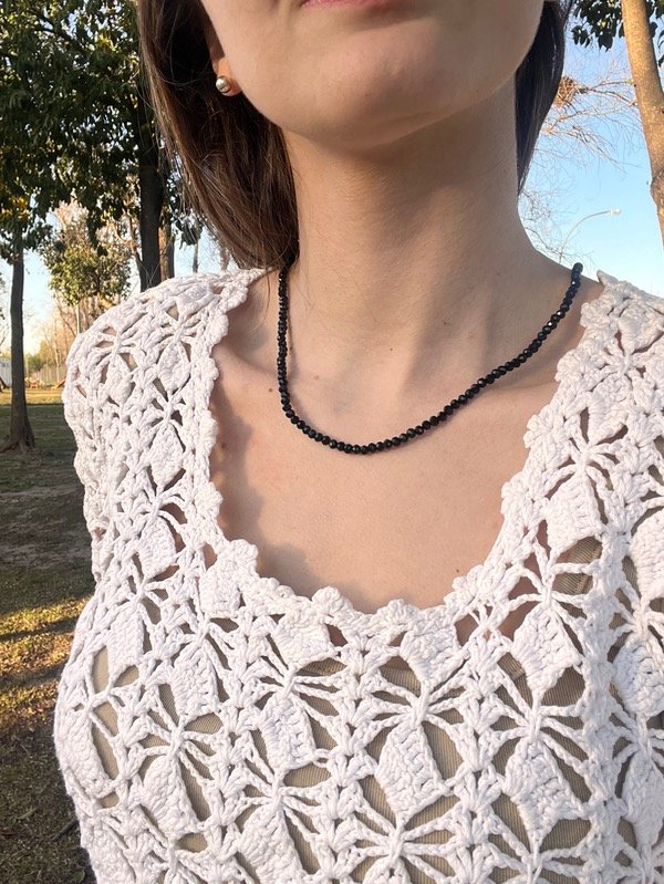 Producto - Choker Cristal Negro M2