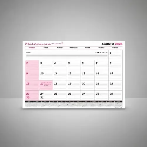 Producto - CALENDARIO MILENIUM MENSUAL 23x32 2027