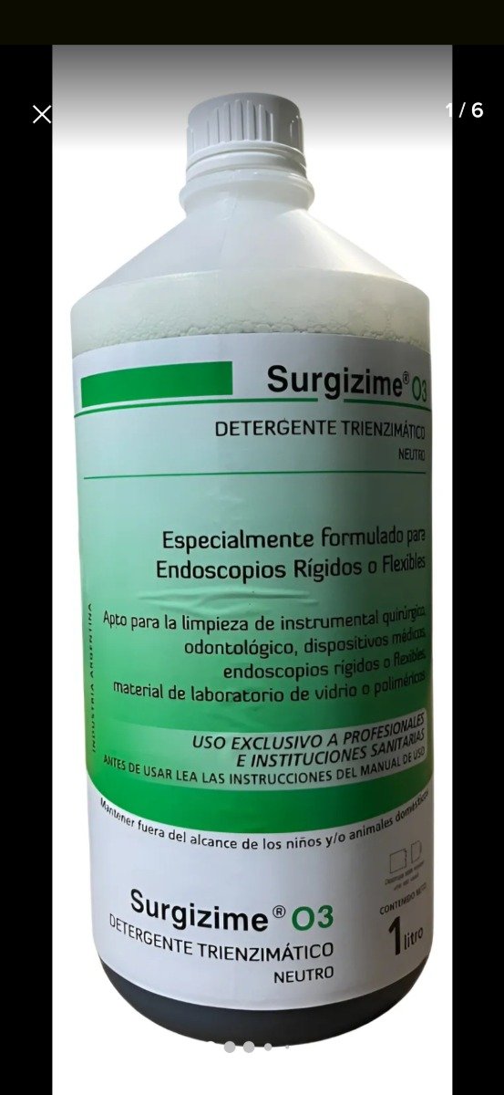 Producto - Detergente enzimatico surgizime 1 litro