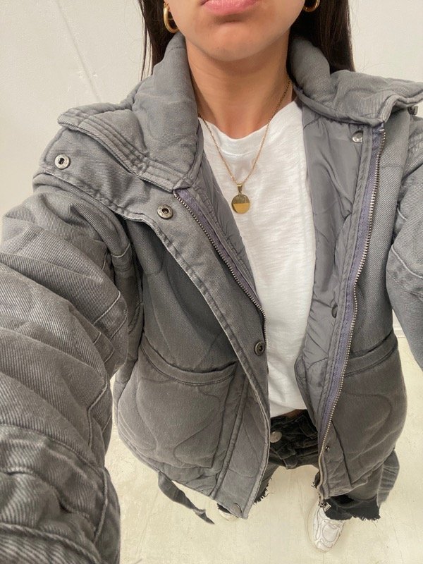 Producto - campera vintage grey