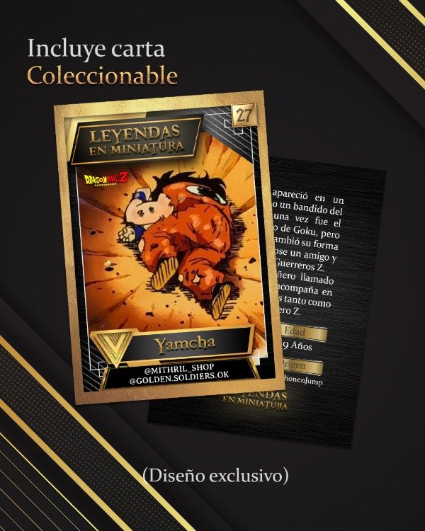 Producto - Yamcha - Dragon Ball Z - Leyenda Nro 27 - 3