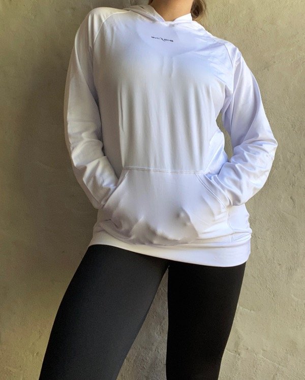 Producto - Buzo frizado Aroa blanco (BIG FINE)