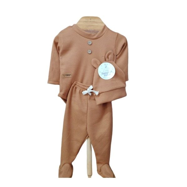 Producto - Conjunto Trio Body Manga Larga y Pantalón para Bebé