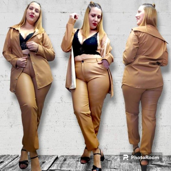 Producto - LINEA SASHA PANTALON ECOCUERO TALLES ESPECIALES