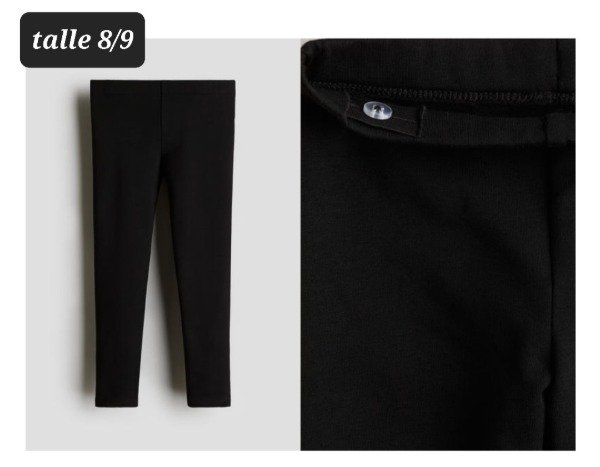 Producto - Legging HyM con friza talle 8/9 verde