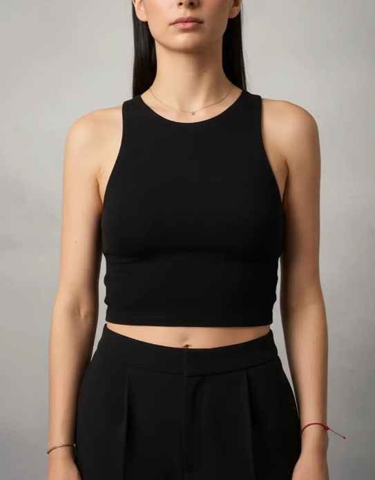 Producto - Top musculosa básica cuello redondo - 2