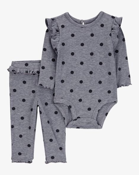 Producto - Body + pantalon lunares