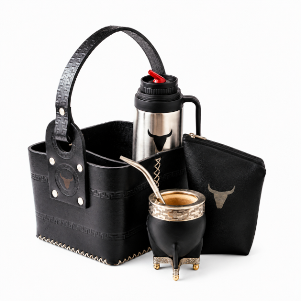 Producto - SET TORO COMPLETO - IMPERIAL PREMIUM CON BASE DE ALPACA CON BOLAS DE BRONCE - 0