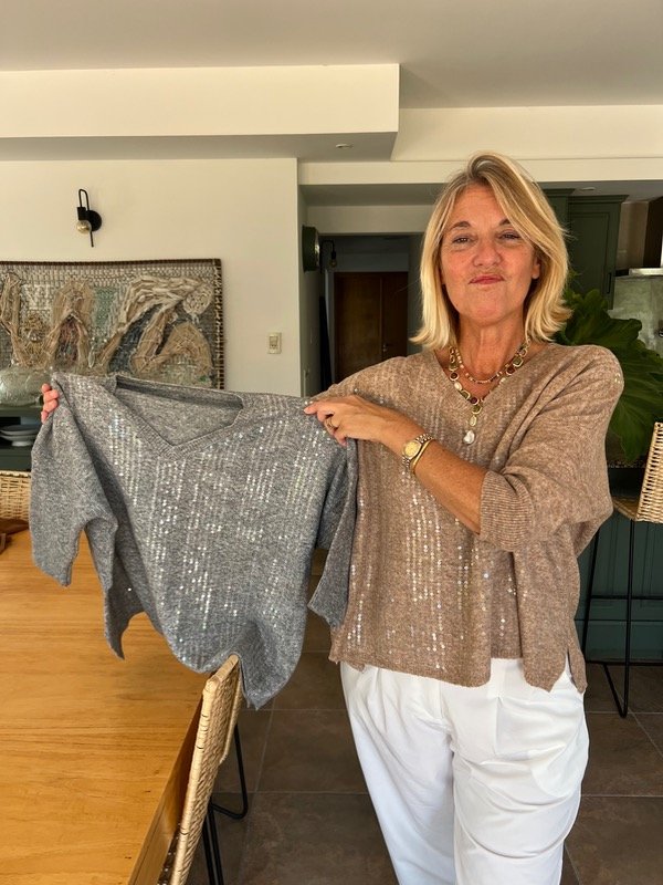 Producto - Sweater lentejuelas 3/4