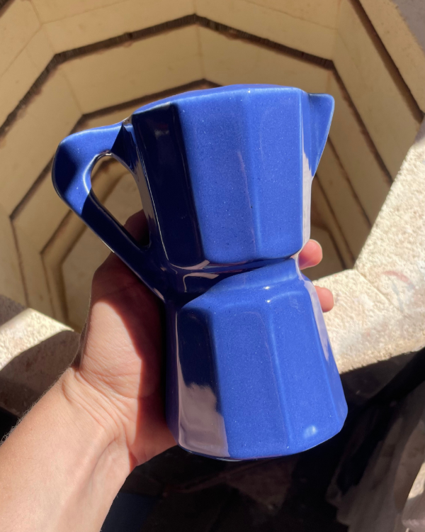 Producto - Cafetera MOKA AZUL COBALTO