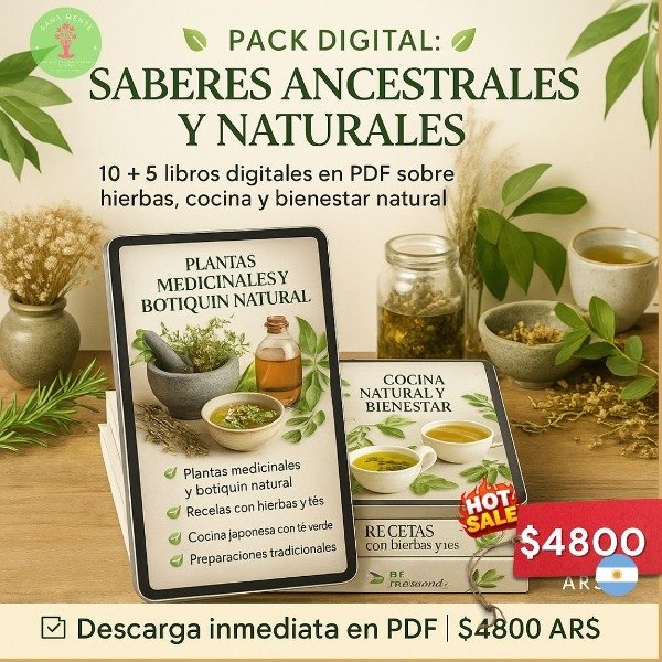Producto - PACK DIGITAL: SABERES ANCESTRALES Y NATURALES