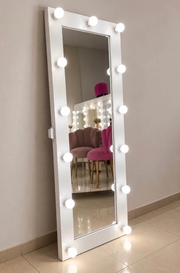 Producto - Espejo Hollywood cuerpo entero  160 x 60cm - 0