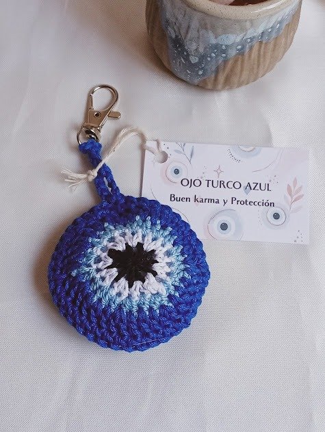 Producto - Llaveros ojo turco azul - 1