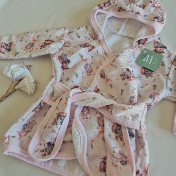 Producto - Batita salida de baño animales exploradores
