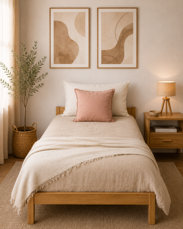 Producto - Bed Set - Off White (Individual) - 3