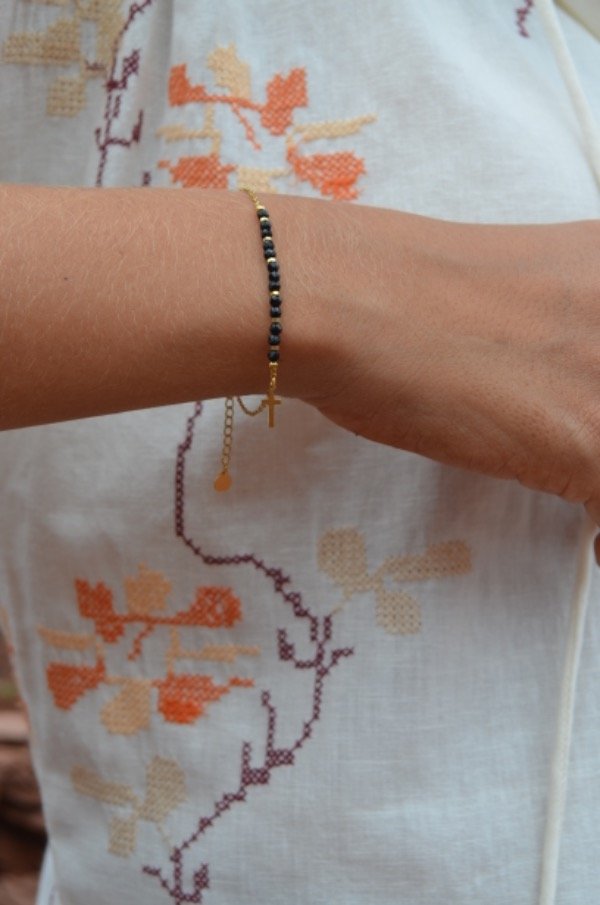 Producto - Pulsera Saint Jordi Negra