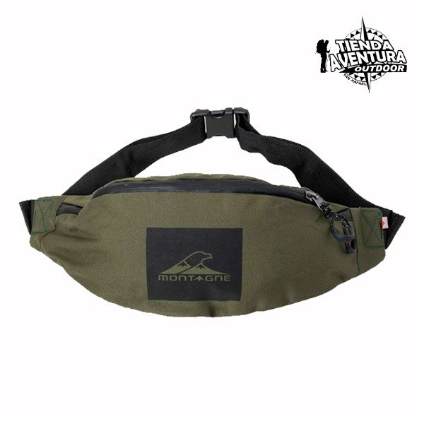 Producto - Riñonera MONTAGNE Prix (Verde Militar)