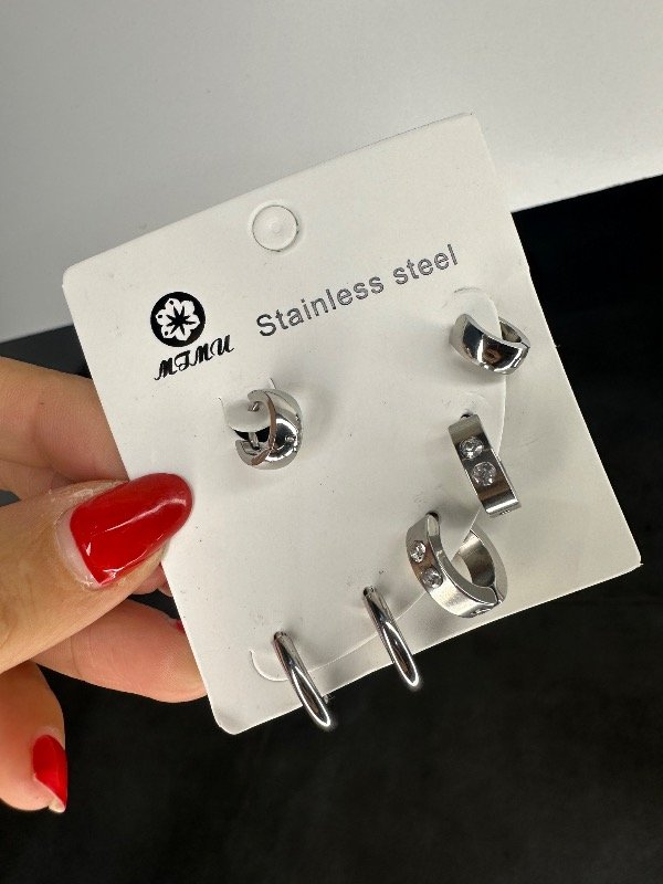 Producto - Set de argollitas x6