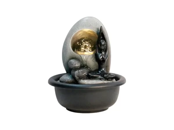 Producto - FUENTE DE AGUA YOGA CON ESFERA 19CM