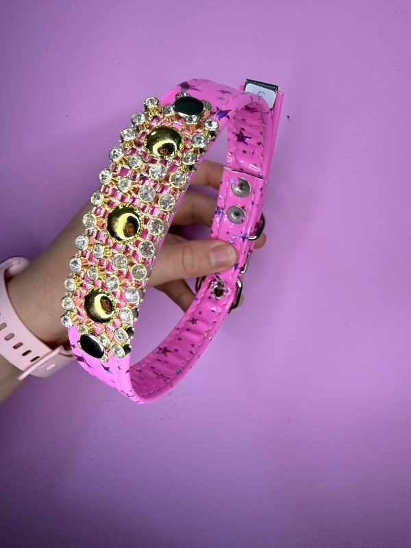 Producto - Collar Glamur charol estrella