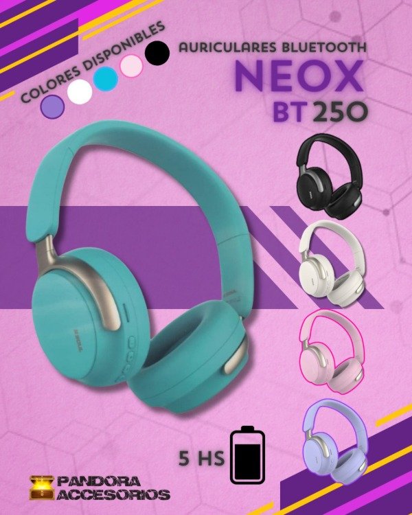 Producto - Auricular Bluetooth Neox BT250